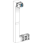 Schneider Electric - Canalis KSA - coude mult. coupe feu 630A-vers haut & gauche-A&C=300mm-B=700-1200