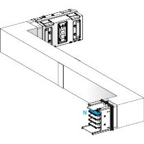 Schneider Electric - Canalis KSA - Zed horiz. coupe feu 1000A - Gau./Dr. - A&C=300mm - B=300-1200mm