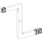 Schneider Electric - Canalis KSA - Zed vertical coupe feu 630A - 3 côtés ajustables 300-800mm