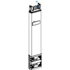 Schneider Electric - Canalis KSA - élément droit colonne montante 400A - 0,8 m - 1 fenêtre