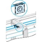 Schneider Electric - PrismaSeT P - Eclisse jeu de barres horizontal 50-60 mm