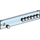 Schneider Electric - PrismaSeT G - Plastron voyant et bouton - 2M - L600 - 1 à 12 x dia. 22 mm