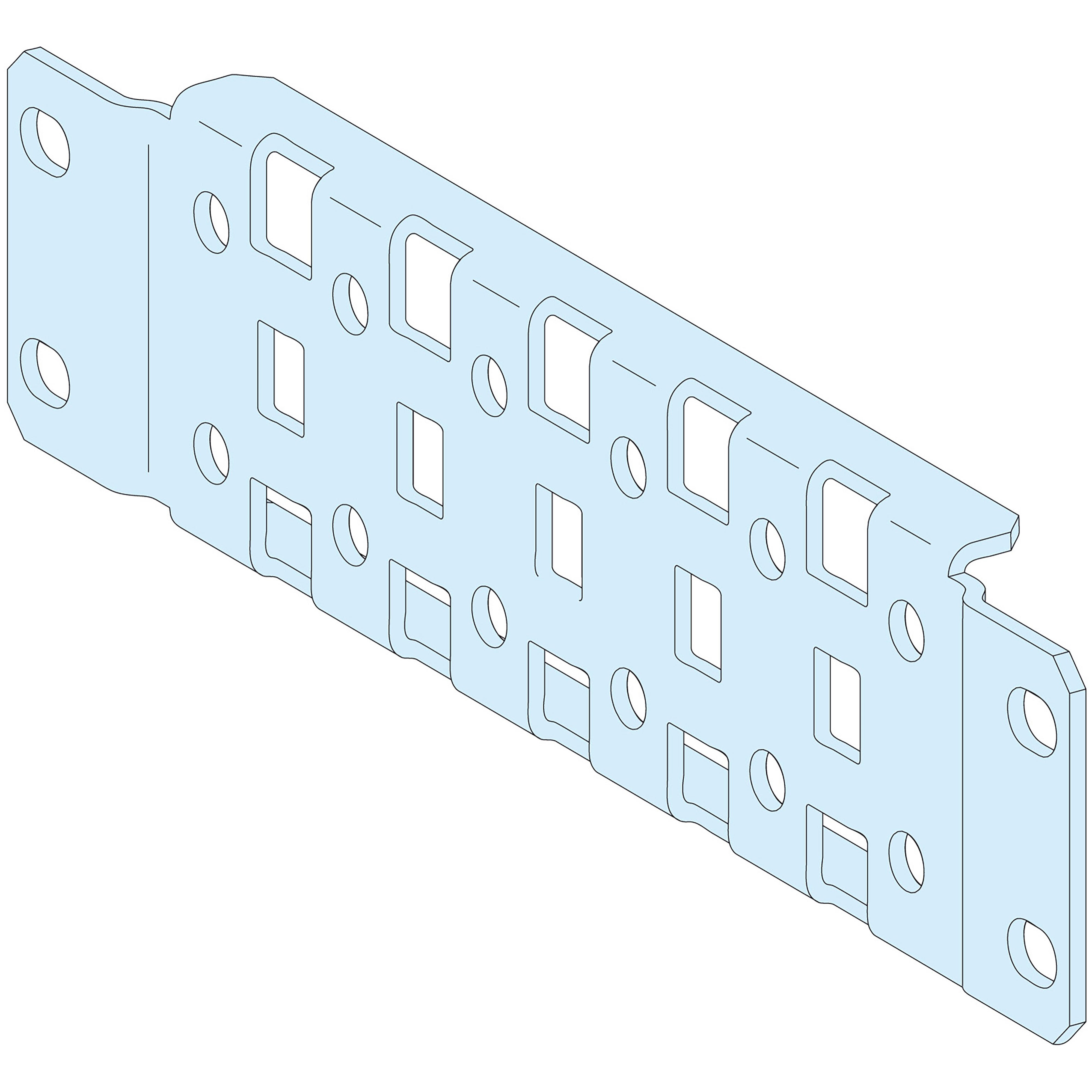 Schneider Electric - PrismaSeT P - Traverses L400 pour cellule P400 - lot de 2