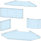 Schneider Electric - PrismaSeT P - Kit angle Linergy BS tableau à 90 deg.-Peint. satin RAL spé