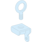 Schneider Electric - PrismaSeT P - Anneaux de levage - Lot de 4