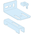 Schneider Electric - PrismaSeT P - Kit de fixation sol/mur - lot 2 équerres et 4 brides