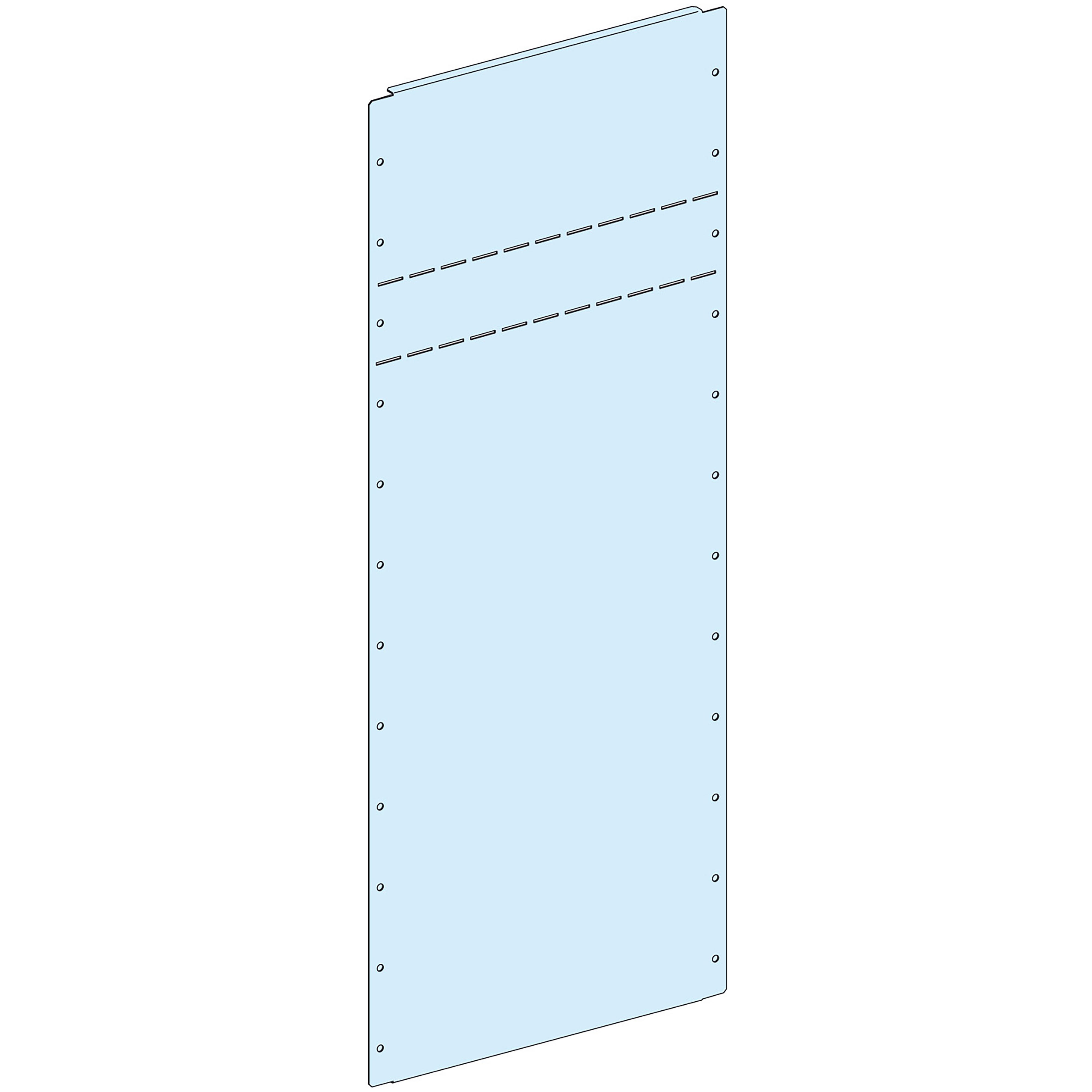 Schneider Electric - PrismaSeT P - Tôle de fond pour cellule P600 - raccordem. avant - Forme 4