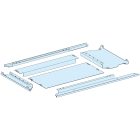 Schneider Electric - PrismaSeT P - Plaque pass-câbl plein IP30-L650+150 P400-Peint. sat. RAL spé