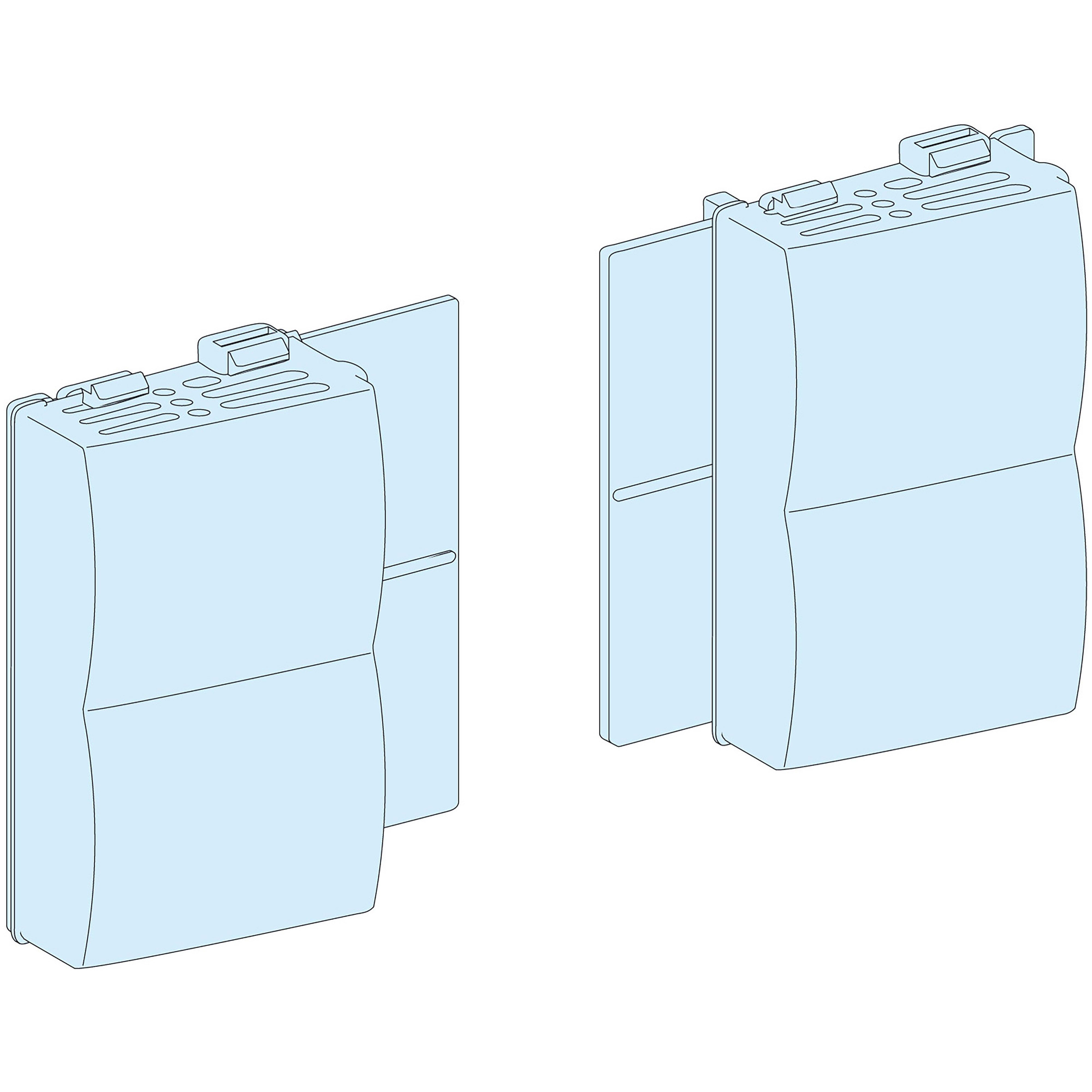 Schneider Electric - Linergy - Bloc alimentation INV100-250 - INS250 vert. (vers Linergy BW)