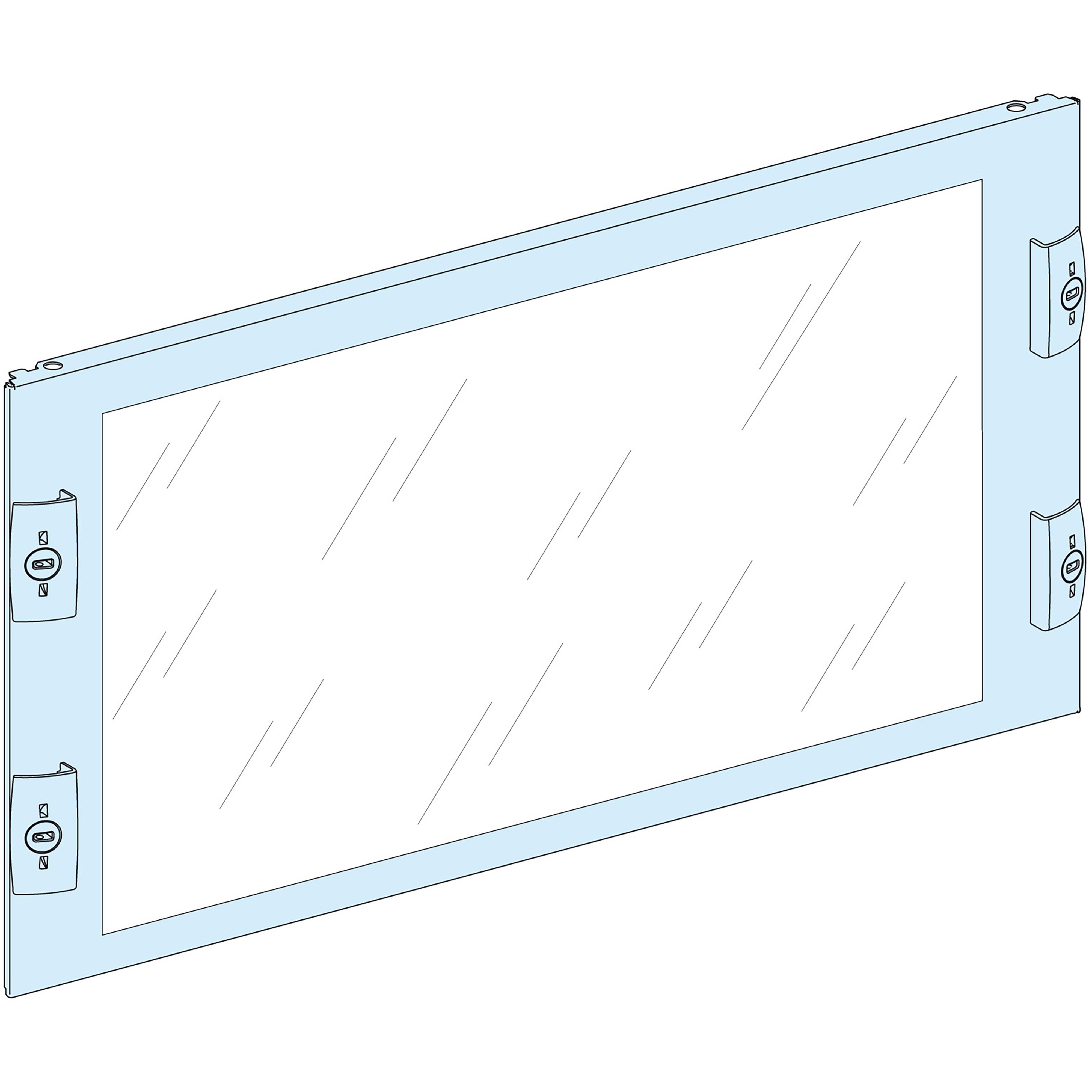 Schneider Electric - PrismaSeT G - Plastron transparent-9M-L600