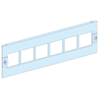 Schneider Electric - PrismaSeT G - Plastron mesure - 3M - L600 - 6 appareils 72 x 72 mm