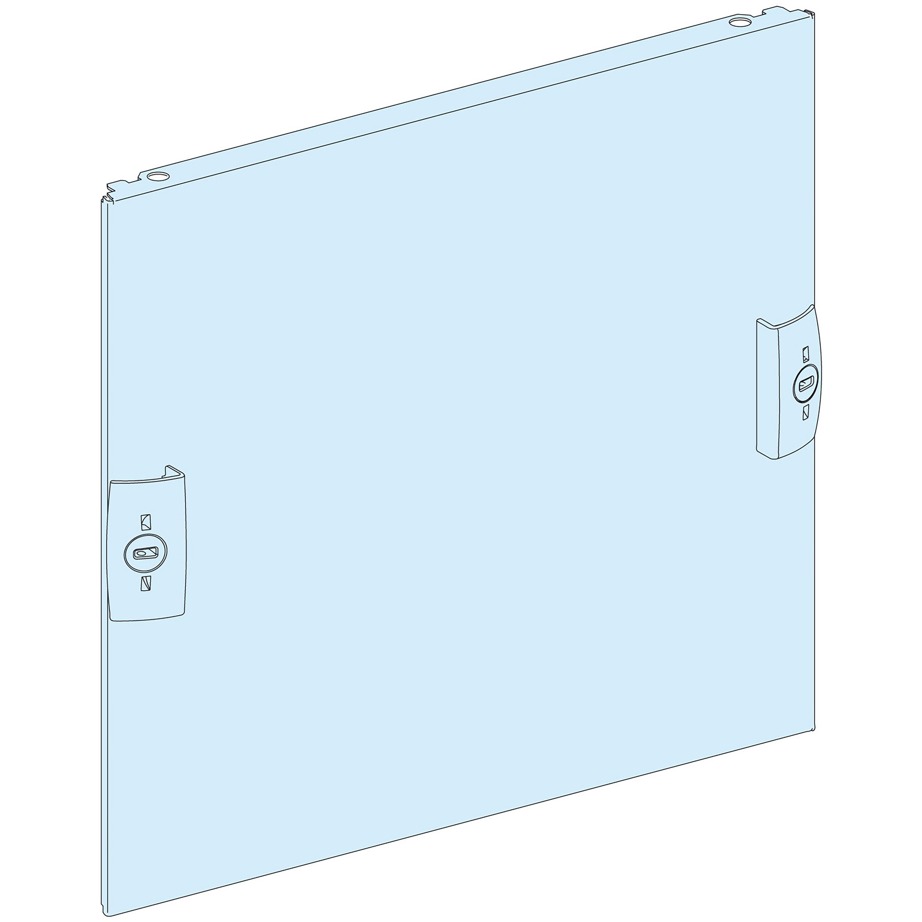 Schneider Electric - PrismaSeT G - Plastron plein - 2M - L300 - Peinture RAL spé. Struc.