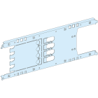 Schneider Electric - PrismaSeT P - Platine NSX100-250 - fixe - 4P horiz.-Cde rot. télécde-L650
