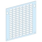 Schneider Electric - PrismaSeT G - Platine perforée plate - 4M - L600-coffret-armoire-RAL9003