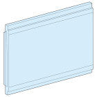 Schneider Electric - PrismaSeT G - Platine pleine 210 x 150 - IP55 - RAL9003