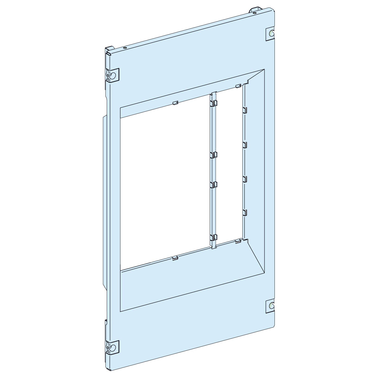 Schneider Electric - PrismaSeT P - Plastron MTZ1 6/16 -11M - 3P - débrochable - L400