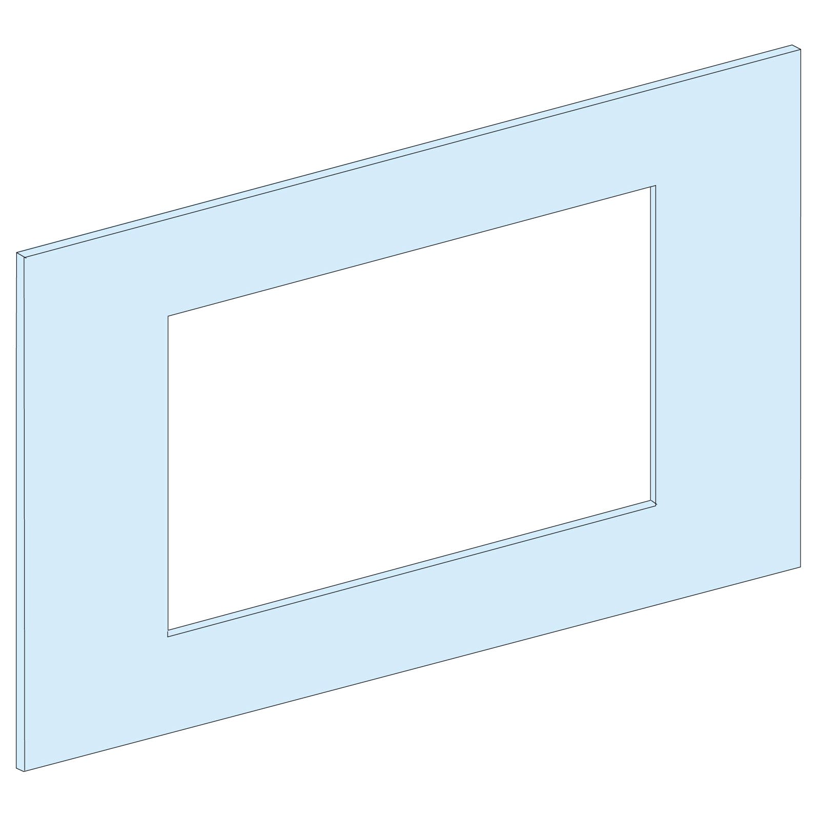 Schneider Electric - PrismaSeT P - Plastron NS1600b/3200 - 8M - 3P4P - fixe - L650