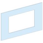 Schneider Electric - PrismaSeT P - Plastron NS1600b/3200 - 8M - 3P4P - fixe - L650