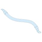 Schneider Electric - Linergy BW - 4 liaisons souples 160A - L230mm - cosse coudée 45° - 45mm²