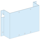 Schneider Electric - PrismaSeT G - Platine NSX250 vertical-fixe-Cde rotative-L300-RAL9003