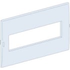 Schneider Electric - MUREVA - accessoire coffret - plastron pour appareillage modulaire - 18 modules