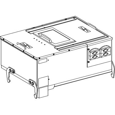 Schneider Electric - Canalis KH - coffret - 630 APEHLA avec fusibles MULLERT