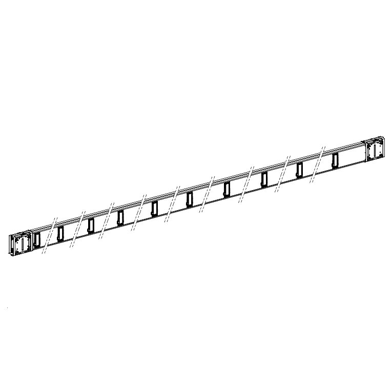 Schneider Electric - Canalis KSA - élément droit 250A - 5m - 3L+N+PE - 20 fenêtres