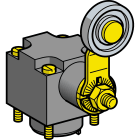 Telemecanique Sensors France - ZCKD - tête inter posi - rotative & levier galet métal roul billes -25/+70°C