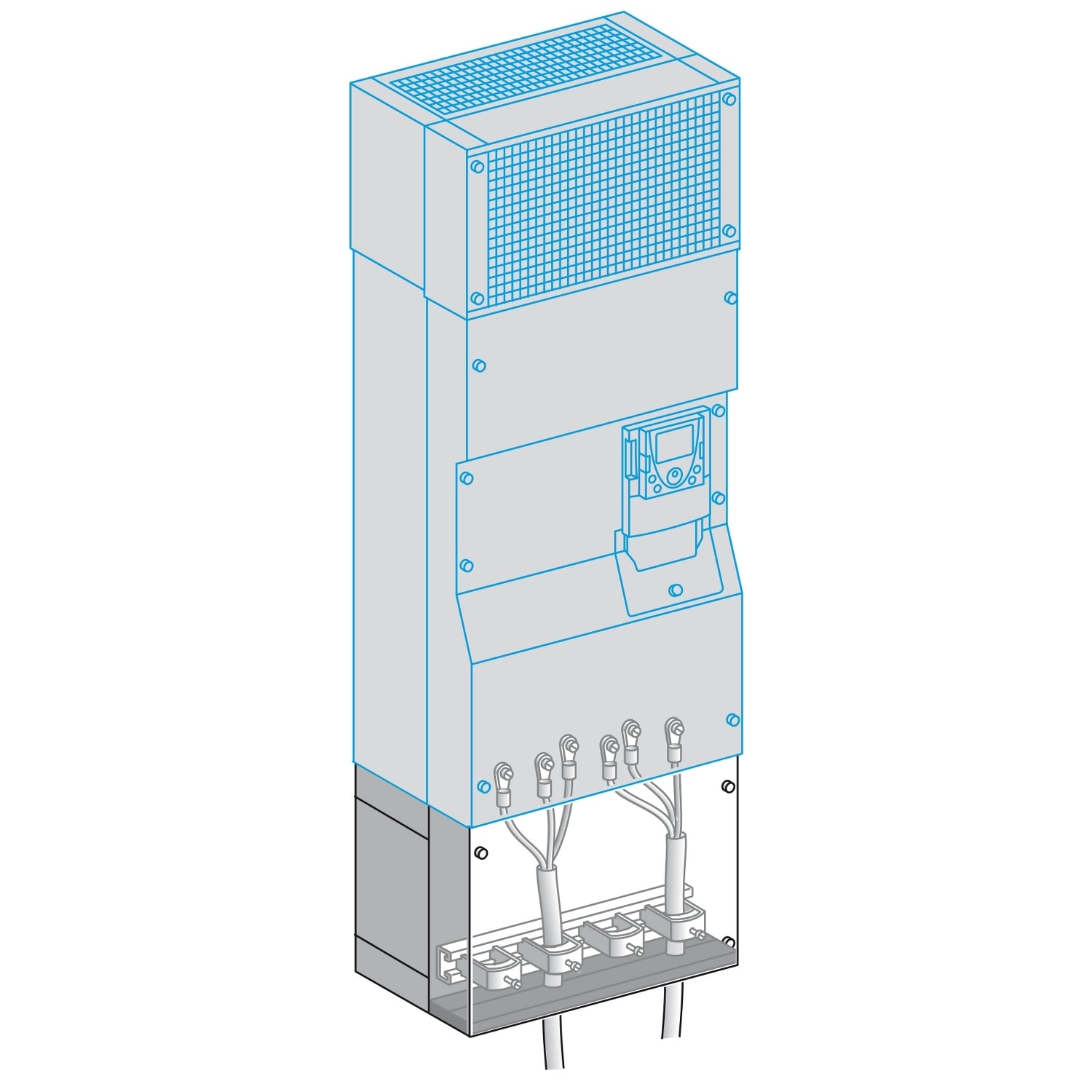 Schneider Electric - Altivar - kit de conformité - IP31 - pr variateur de vit. sans unité de freinage