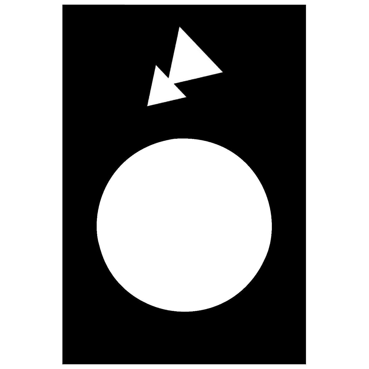 Schneider Electric - Harmony - étiquette - 30x40mm - noir - arrière PV-GV