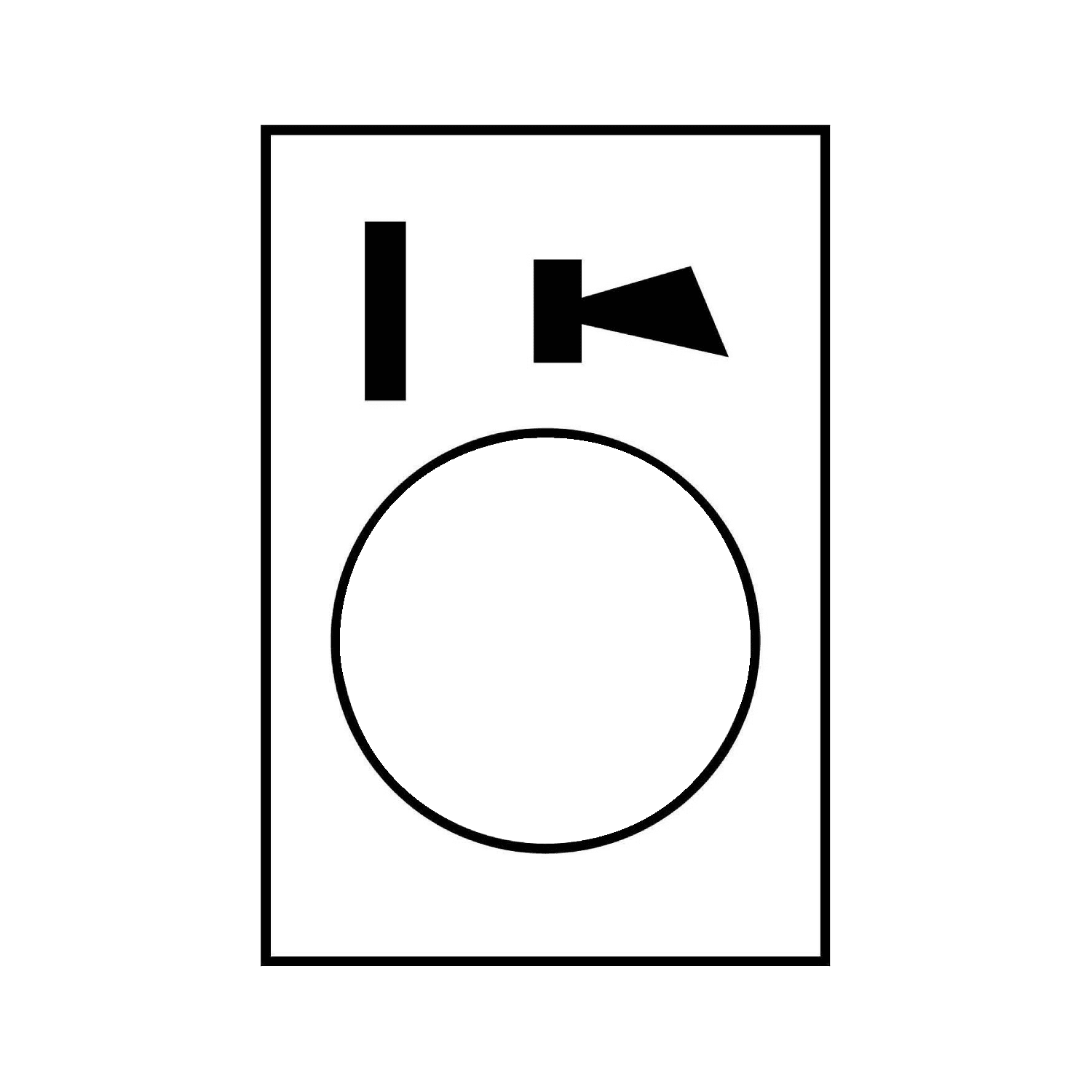 Schneider Electric - Harmony - étiquette - 30x40mm - blanc - marche-alarme
