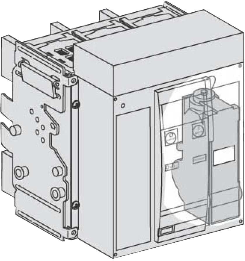 Schneider Electric - ComPact NS630NA - bloc sectionneur - 3P - debrochable electrique