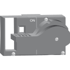 Schneider Electric - Multi9 - Commande rotative frontale pour NG125 3P ou 4P - Poignée rouge