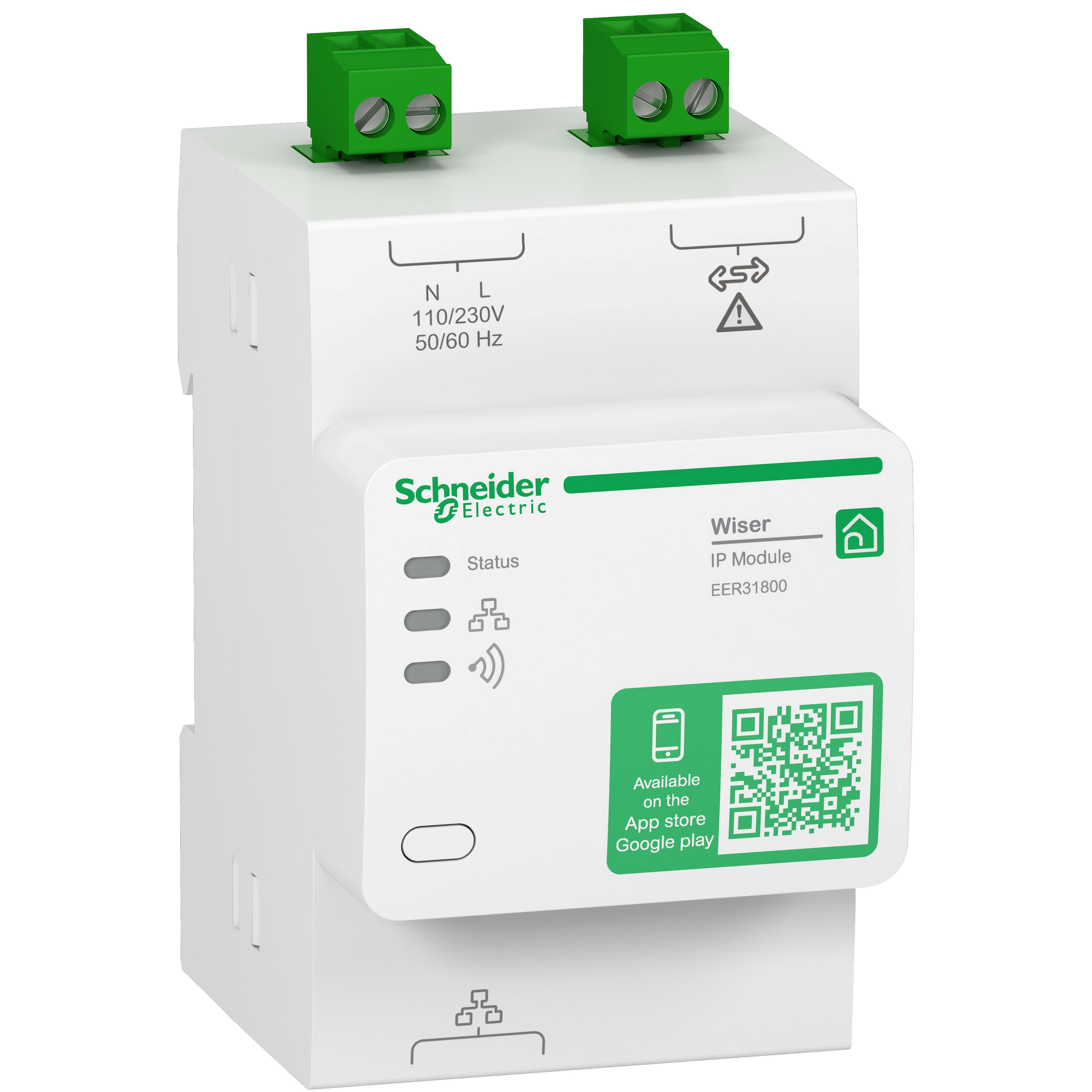 Schneider Electric - Wiser Energy - module connexion IP - pour l'alarming et le controle
