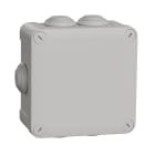 Schneider Electric - Mureva Box, boite de derivation IP55 + embouts 105x105x55, gris