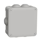 Schneider Electric - Mureva Box, boite de derivation IP55 + embouts + bornier 105x105x55, gris