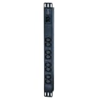 Schneider Electric - Easy Basic Rack PDU - Bandeau de prises -1U 16A 230V - (8)C13