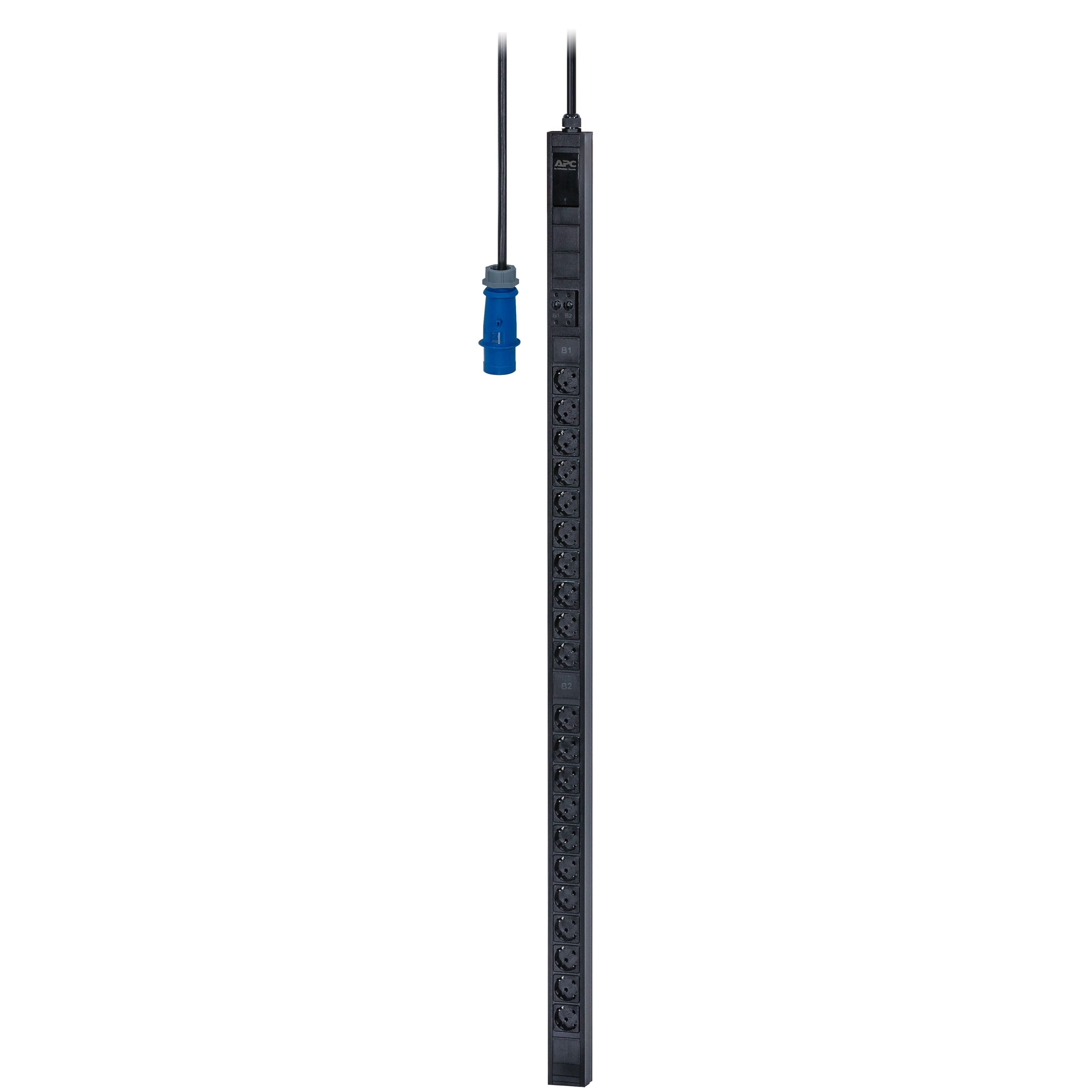 Schneider Electric - Easy Basic Rack PDU - Bandeau de prises - 0U - 32A - 21 prises Schuko - IEC309