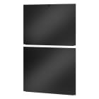 Schneider Electric - Panneau latéral EasyRack 42U/1200mm, de séparation latéraux, noir, quantité 2