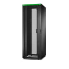 Schneider Electric - Baie EasyRack 800mm/48U/1000mm avec toit, panneau latéral, roulettes, noir