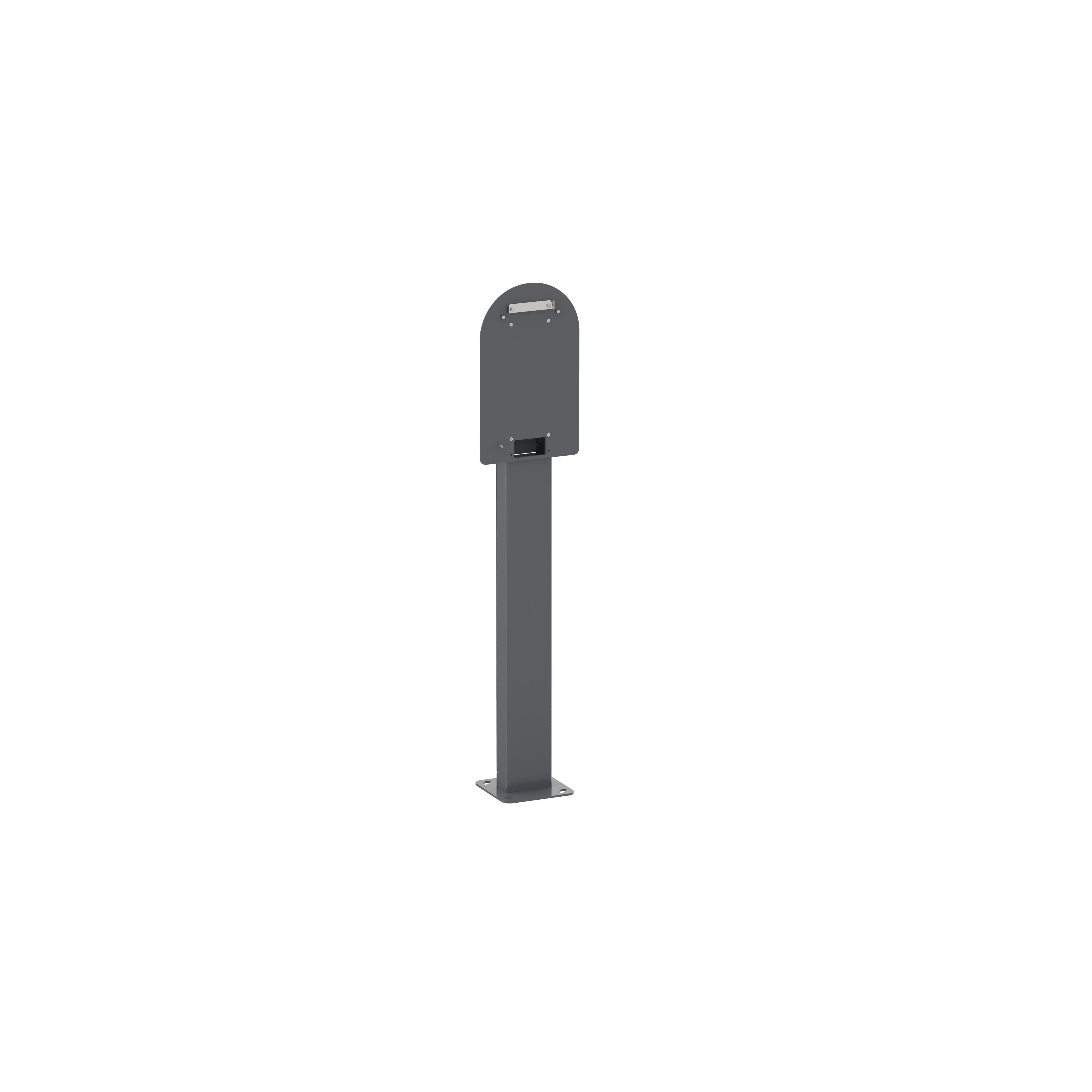 Schneider Electric - EVlink Pro AC - Pied métal pour une Borne de charge - IK 10