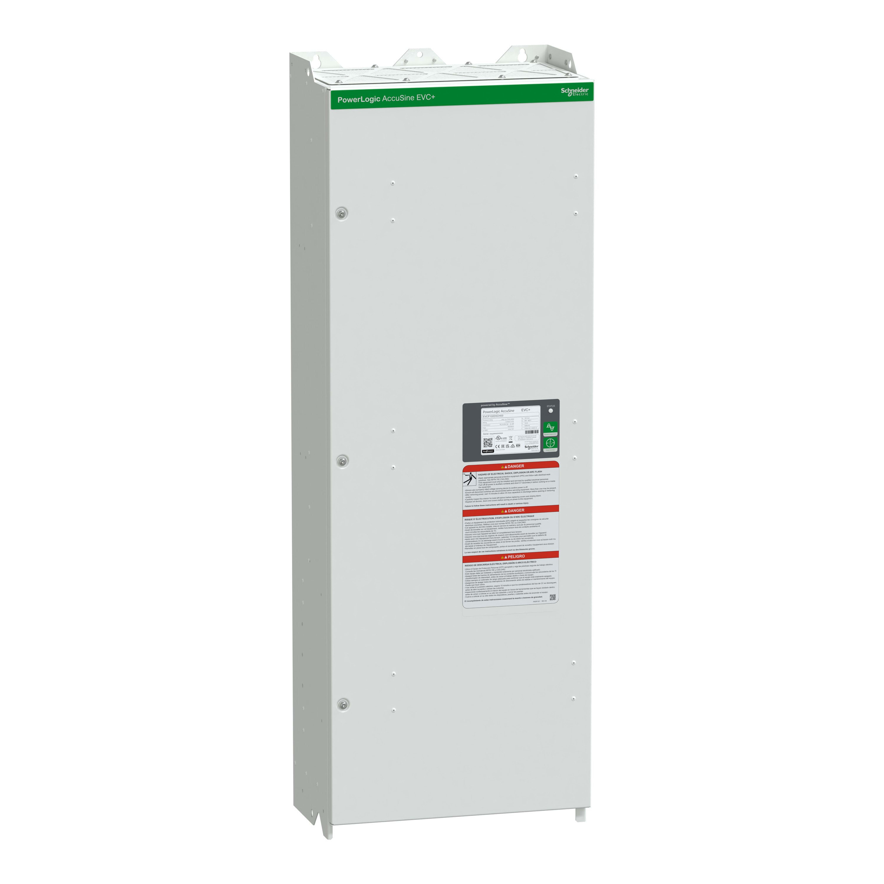 Schneider Electric - PowerLogic AccuSine EVC+, 100 kvar, 208-480 V, IP00 chassis
