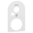 Schneider Electric - EVlink face avant Pro AC murale ou sur pied-Fenêtre compteur MID-RAL 9003