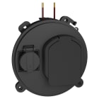 Schneider Electric - EVlink socle de prise T2S pour borne Pro AC monophasée avec prise domestique