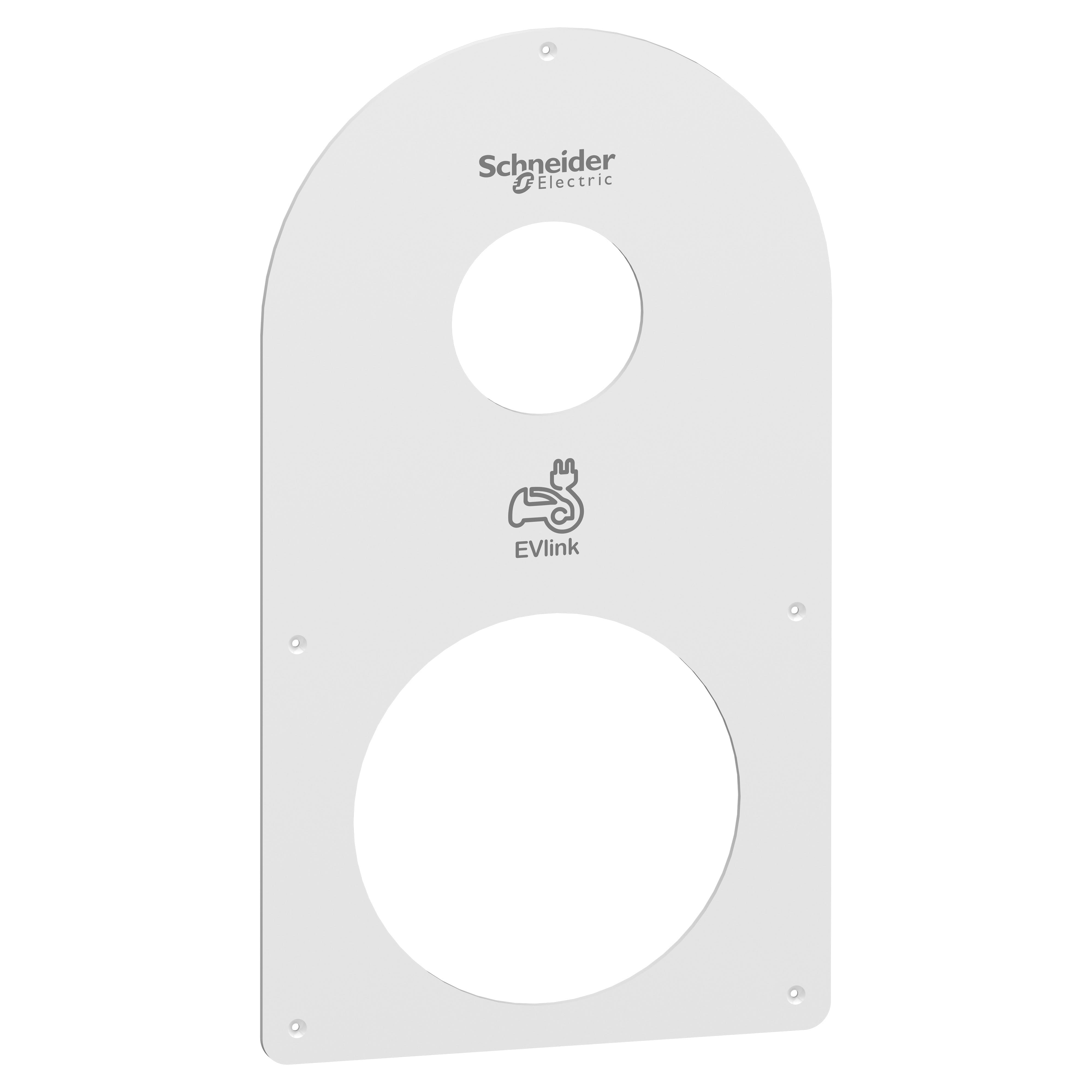 Schneider Electric - Evlink Pro AC - Face avant Pro AC murale ou sur pied - RAL 9003 - En plastique