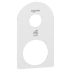 Schneider Electric - Evlink Pro AC - Face avant Pro AC murale ou sur pied - RAL 9003 - En plastique