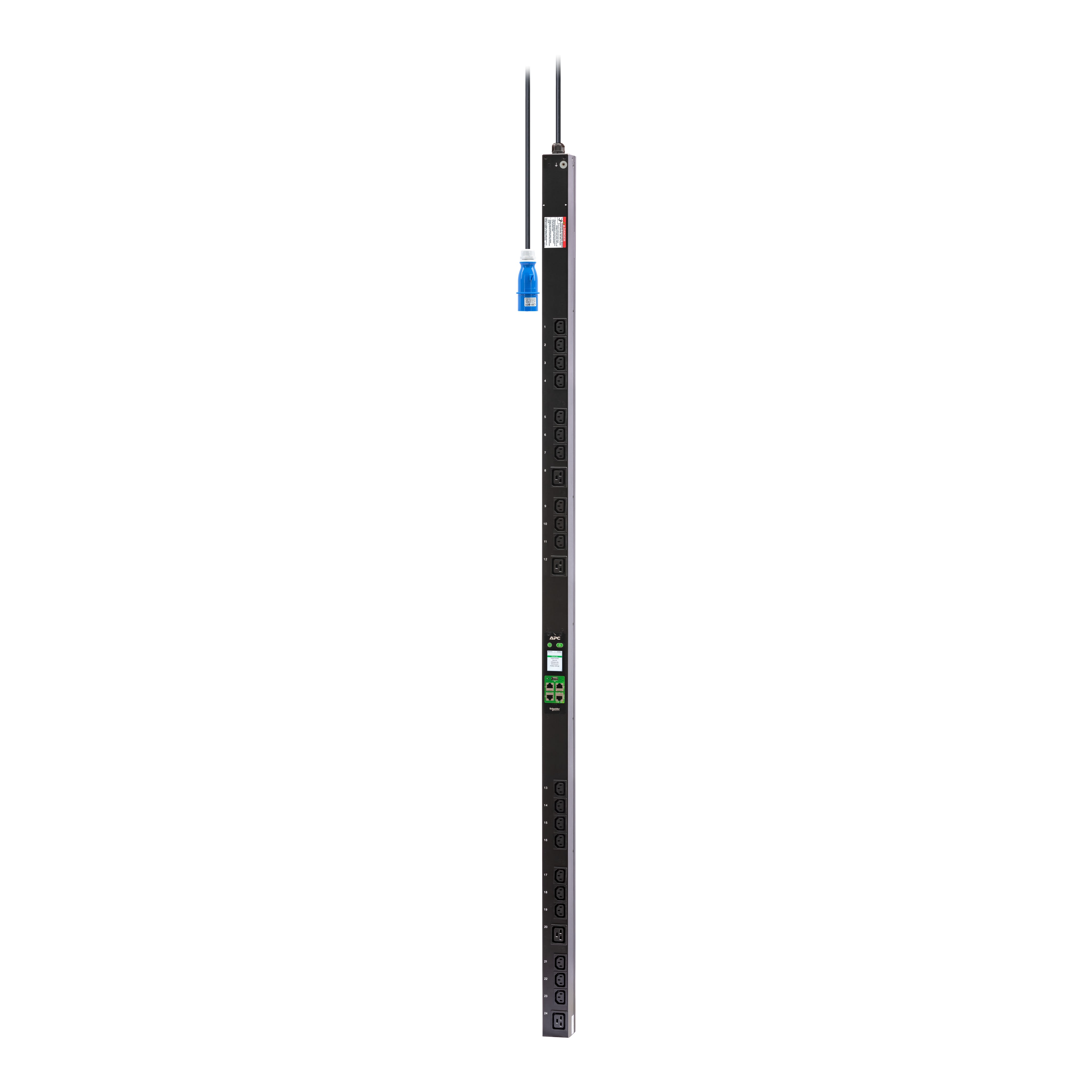 Schneider Electric - EASY rack PDU 3,7 kw mesuré par prise, monophasé 230V, 16A, 20C13, 4C19, NMC3