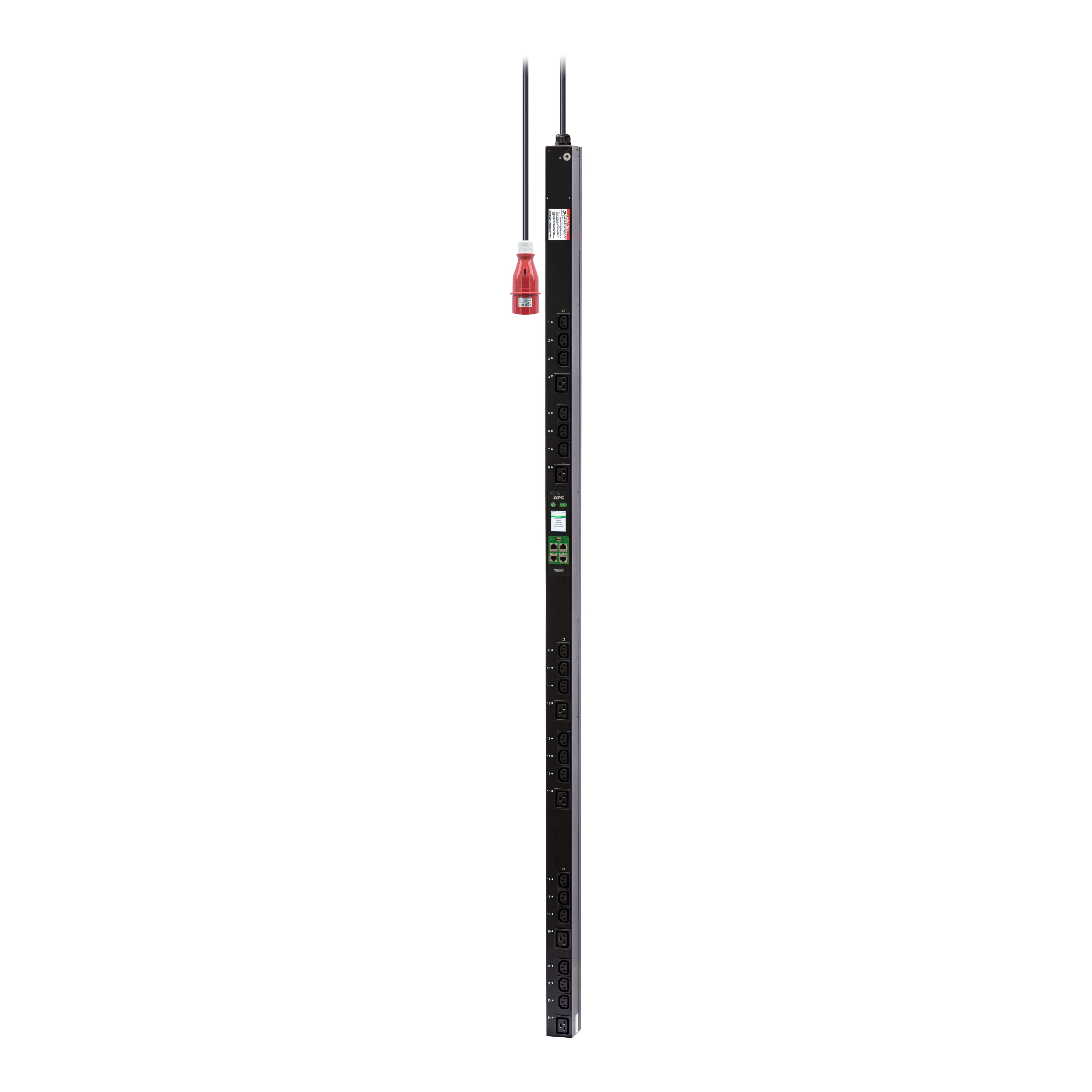 Schneider Electric - EASY rack PDU 7,4 kw mesuré/contrôlé par prise, 1P 230V, 32A, 20C13, 4C19, NMC3