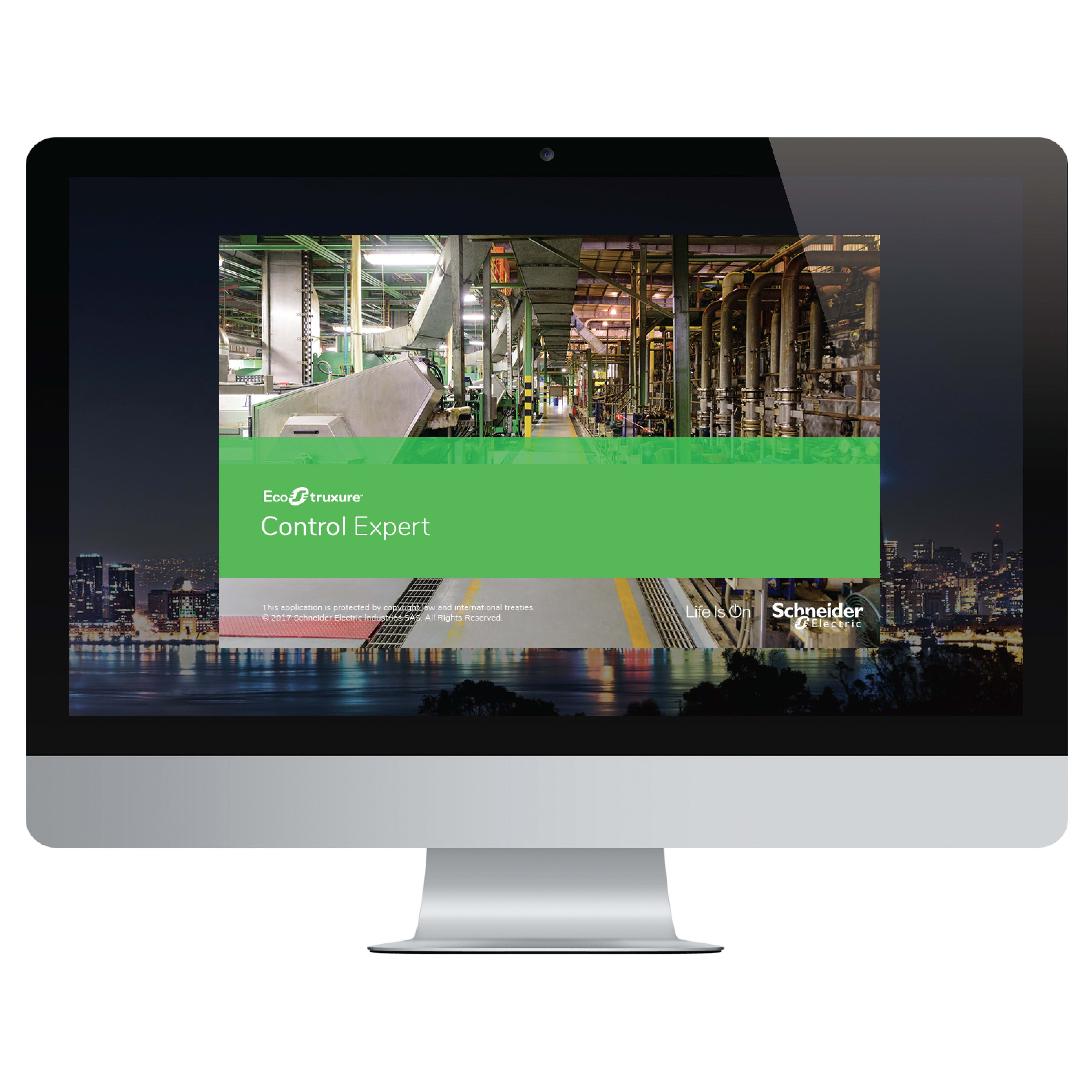 Schneider Electric - Control Expert - Licence EcoStruxure - XL - système intégrateur - simple 1 user