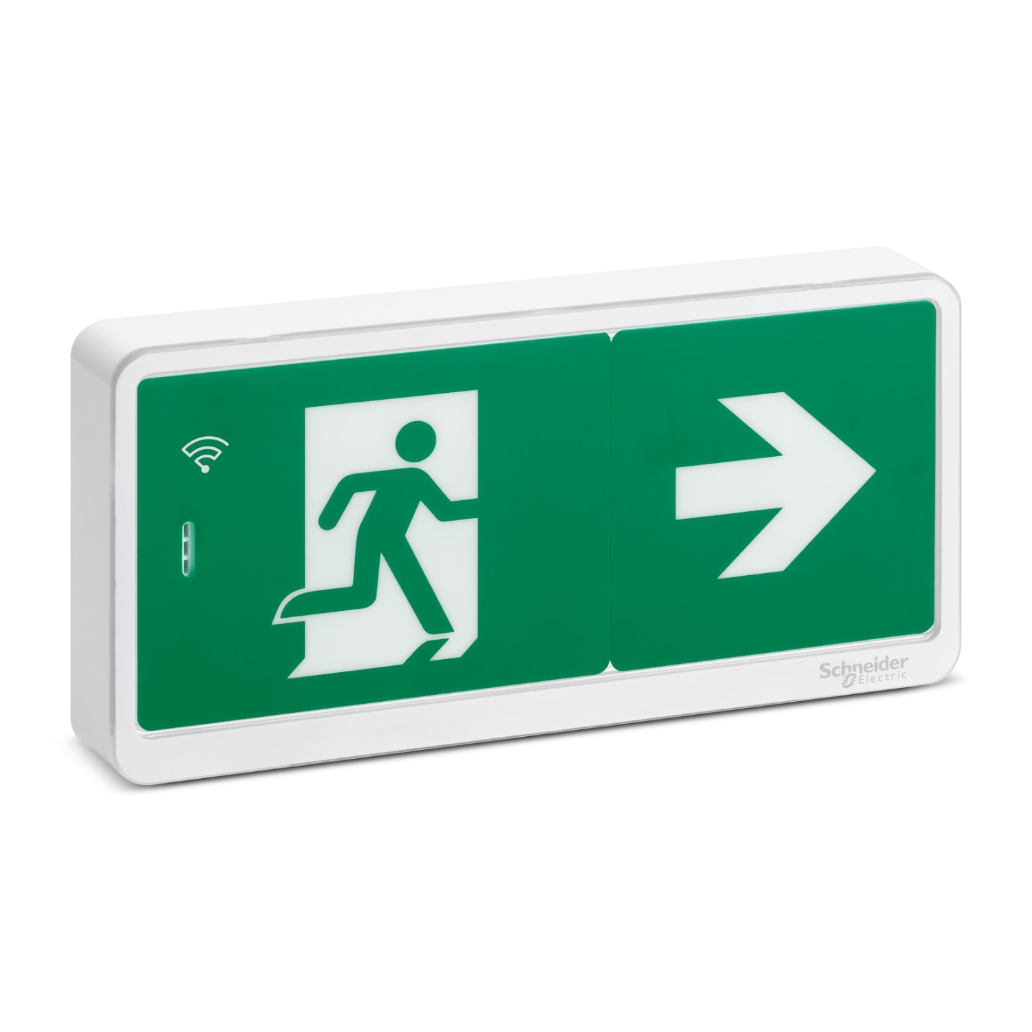 Schneider Electric - Exiway Light Bloc de secours Bifonction IP65 SATI LINK
